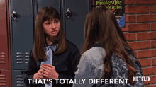 Thats Totally Different Lauren Lindsey Donzis GIF - Thats Totally Different Lauren Lindsey Donzis Molly Thompson GIFs