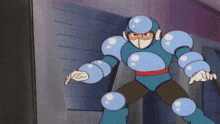 Crystal Man Mega Man GIF - Crystal Man Mega Man Power GIFs