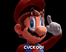 Cuckoo Mario GIF - Cuckoo Mario Racist Mario GIFs