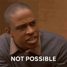 Not Possible Toofer GIF - Not Possible Toofer 30rock GIFs
