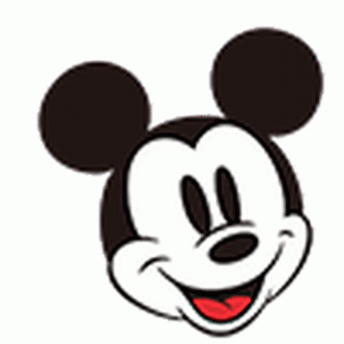 Mickey Emoji Sticker.