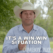 Its A Win Win Situation Booger Brown GIF - Its A Win Win Situation Booger Brown The Cowboy Way GIFs