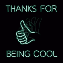 Thanks For Being Cool Thumbs Up GIF - Thanks For Being Cool Thumbs Up Good Job GIFs