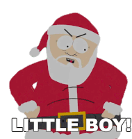 Little Boy Santa Claus Sticker - Little Boy Santa Claus South Park Stickers