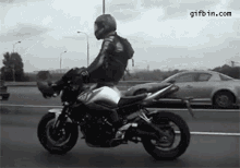 motorcycle riding highway riding highway car