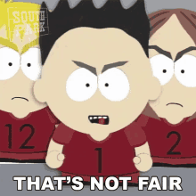 Thats Not Fair South Park GIF - Thats Not Fair South Park S2e5 GIFs