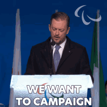 We Want To Campaign For Disability Visibility Andrew Parsons GIF - We Want To Campaign For Disability Visibility Andrew Parsons Opening Ceremony GIFs