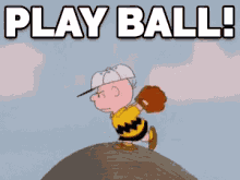 Play Ball GIF - Play Ball Charlie GIFs