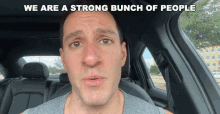 We Are A Strong Bunch Of People Tough GIF - We Are A Strong Bunch Of People Tough Community GIFs