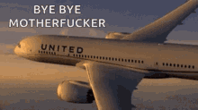 United Airlines Flying GIF - United Airlines Flying Airplane GIFs