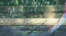 Awesome Anime Rain GIF - Rain Rainyday Rainyweather GIFs