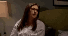 Pretty Please GIF - Amy Fowler Mayim Bialik Big Bang Theory GIFs