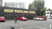 The Imperial Unicycle GIF - Darth Vader Keep Portland Safe Bagpipes GIFs