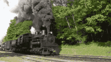 Train Smoke GIF - Train Smoke Locomotive GIFs
