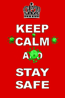 stay safe keep calm coronavirus covid19 3d gifs artist