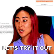 Lets Try It Out Lizzy Capri GIF - Lets Try It Out Lizzy Capri Lets Go For It GIFs