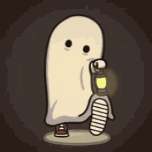 Costume Party GIF - Costume Party Ghost Costume GIFs