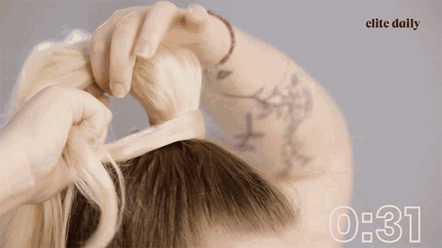 Ponytail Extension GIF - Ponytail Extension Beauty GIFs