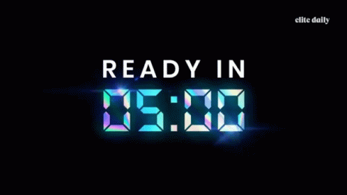 Ready In Five Getting Ready Gif Ready In Five Getting Ready Rush Discover Share Gifs