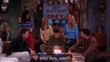 Joey Friends GIF - Joey Friends Birthday GIFs