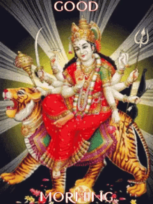 Maa Jai GIF - Maa Jai Durga GIFs