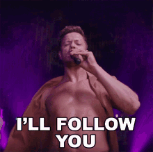 Ill Follow You Dan Reynolds GIF - Ill Follow You Dan Reynolds Imagine Dragons GIFs