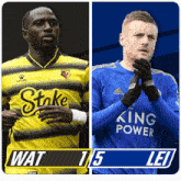 Watford F.C. (1) Vs. Leicester City F.C. (5) Post Game GIF - Soccer Epl English Premier League GIFs