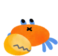 Shocked Crab Crab Sticker - Shocked Crab Crab Appalled Stickers