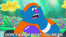 I Dont Know What You Mean Biggie GIF - I Dont Know What You Mean Biggie The Trolls Beat Goes On GIFs