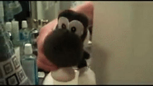 black yoshi sml plush