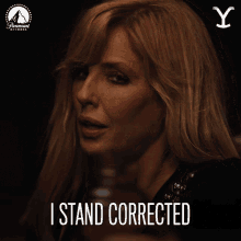 I Stand Corrected Beth Dutton GIF - I Stand Corrected Beth Dutton Kelly Reilly GIFs