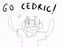 Go Cedric Cheer GIF - Go Cedric Cheer Happy GIFs