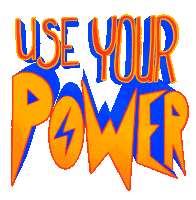 Moveon Use Your Power Sticker - Moveon Use Your Power Protest Stickers