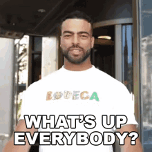 Whats Up Everybody Kyle Van Noy GIF - Whats Up Everybody Kyle Van Noy Vibin With Van Noys GIFs