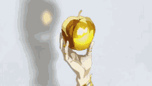 apple animation gold apple
