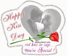Happy Kiss Day A Kiss To Say Youre Special Kissing GIF - Happy Kiss Day A Kiss To Say Youre Special Kissing Happy Kiss Day GIFs