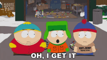 Oh I Get It Kyle GIF - Oh I Get It Kyle South Park GIFs