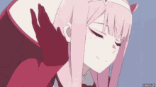 Zerotwo Girl GIF - Zerotwo Girl Cant Here You GIFs