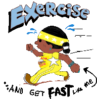 Excercise Just Move It Sticker - Excercise Just Move It Navamojis Stickers