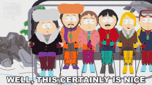 Well This Certainly Is Nice Randy Marsh GIF - Well This Certainly Is Nice Randy Marsh Sharon Marsh GIFs
