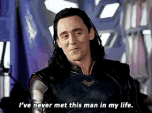Loki Ive Never Met This Man GIF - Loki Ive Never Met This Man Smiling GIFs