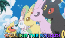 Calling Squad Sqaud GIF - Calling Squad Sqaud Pokemon Squad GIFs