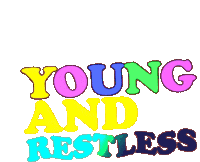 Young And Restless Youth Sticker - Young And Restless Young Restless Stickers