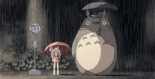 Anime Raining GIF - Anime Raining Waiting GIFs