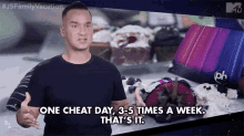 one cheat day thats it cheat day bluff diet
