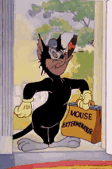 Tom And Jerry Mouse Exterminator GIF - Tom And Jerry Mouse Exterminator GIFs