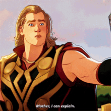 Marvels What If Thor GIF - Marvels What If Thor Mother I Can Explain GIFs