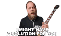 I Might Have A Solution For You Ryanfluffbruce Sticker - I Might Have A Solution For You Ryanfluffbruce Answer Stickers
