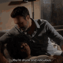 Youre Drunk And Ridiculous Taylor Harding GIF - Youre Drunk And Ridiculous Taylor Harding Eli Cohen GIFs