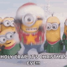 Christmas Minions GIF - Christmas Minions Excited GIFs